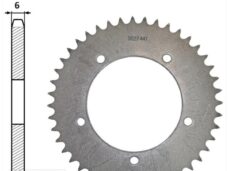 Achtertandwiel Aprilia RS'99-'02 102mm 5g 44t IGM