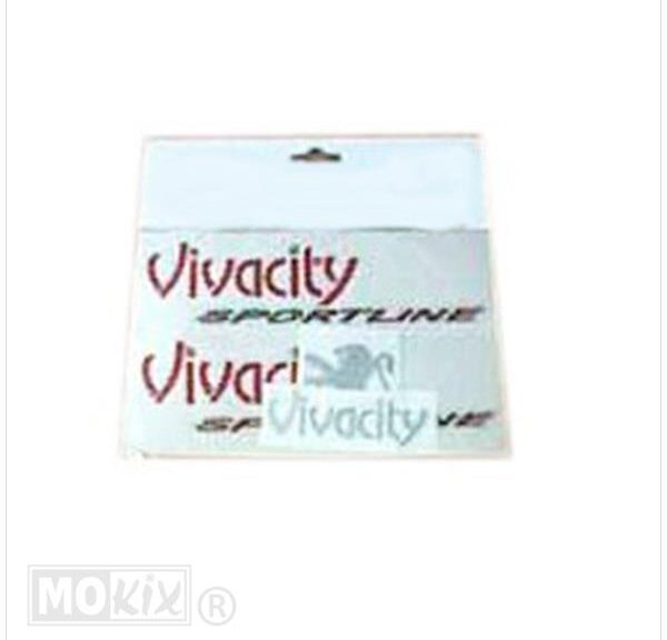 Peugeot Viva City Stickerset Sportline