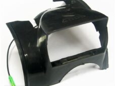 Koplamp KAP Solex  4800 Zwart + Schakelaar