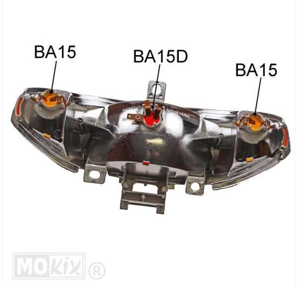Achterlicht Peugeot Buxy/Speedake/Zenith Inbouw - Bosatta