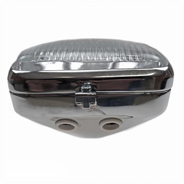 Koplamp UNI Vierkant Groot Chroom Guia - Afbeelding 3
