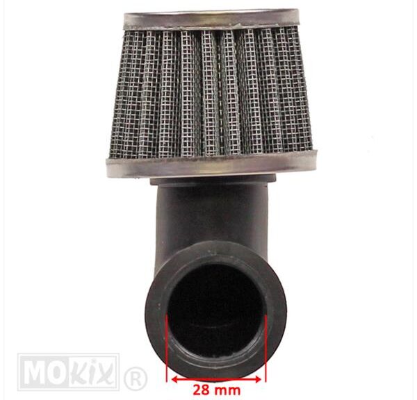 Powerfilter 28mm Type Haaks 90° Supertec
