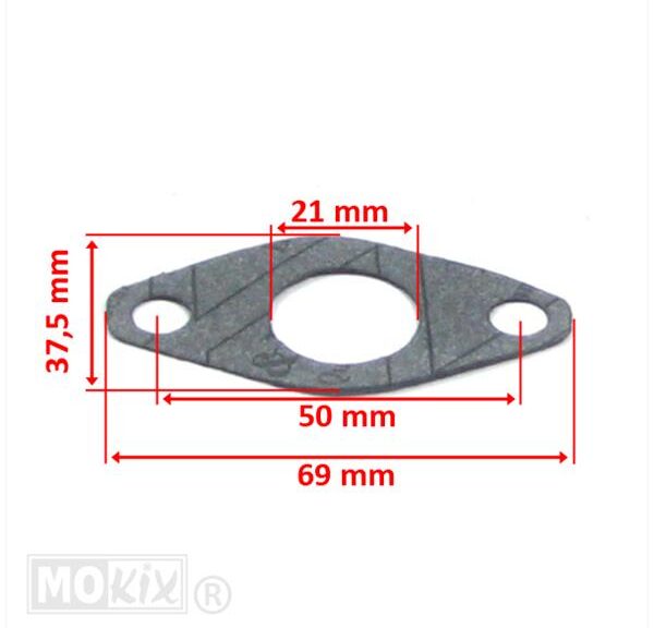 Pakking Inlaat Yamaha DT50MX 20 MIK (1)