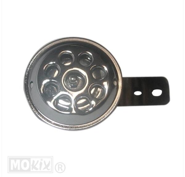 Claxon 6V Klein Model GAT (DC) 70mm CP Elec