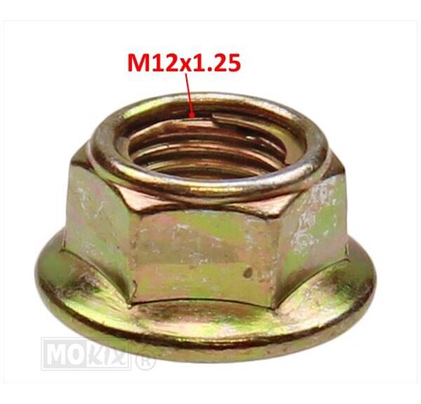 Vooras-Moer Honda/Generic/Peugeot M12x1.25 - Bollard