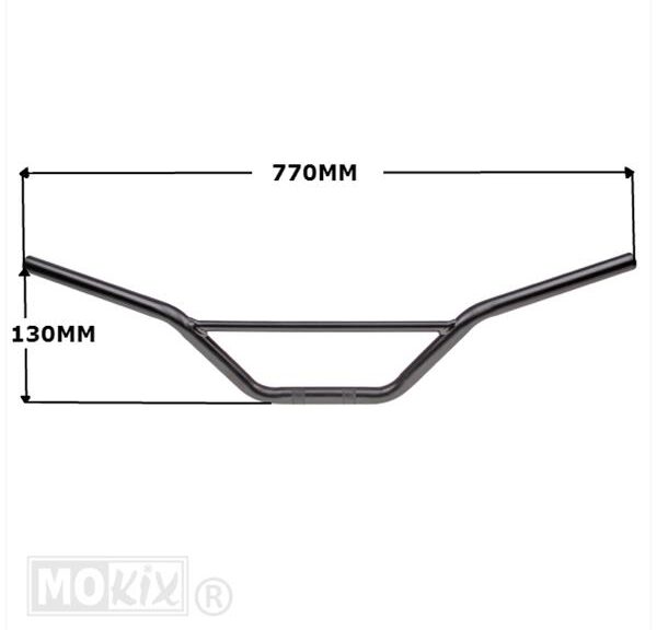 Stuur Honda MT STD Model  Zwart Supertec