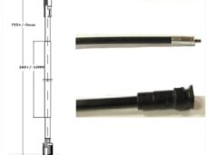 Kabel Toerenteller Honda MB ST - Supertec