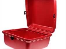 Pizza BOX 50x50x31 OngeãSoleerd Rood