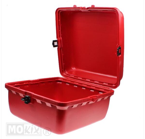 Pizza BOX 50x50x31 OngeãSoleerd Rood