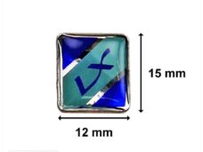 Vespa LX Sticker Embleem Voorspatbord ORG - Piaggio