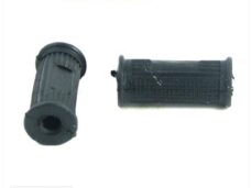 Voetsteun-Rubbers SET Puch Maxi Zwart Supertec