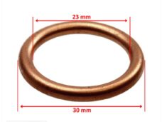 Pakking Uitlaat Honda Camino (Messing Ring) (1)