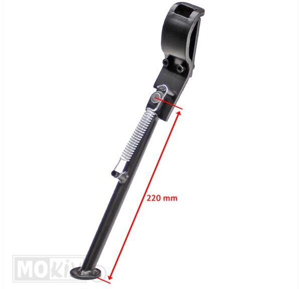 Zijstandaard Puch Maxi  STD  220mm  Zwart IGM