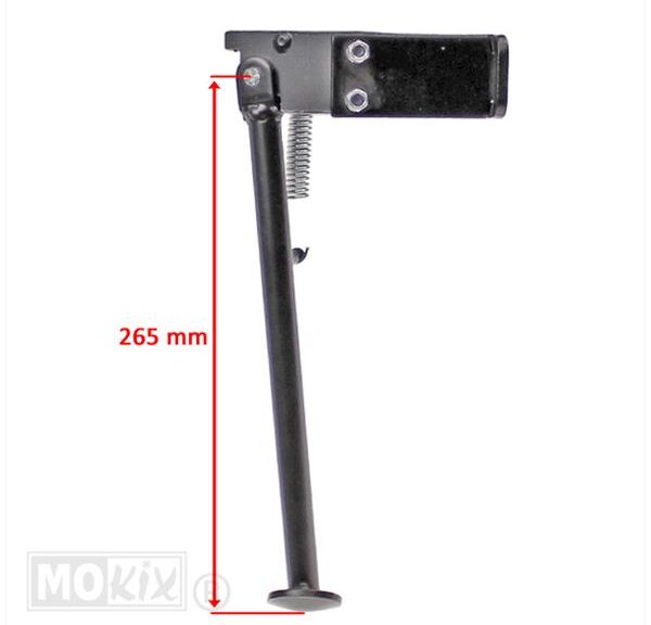 Zijstandaard Puch Maxi  + 3cm Zwart - IGM