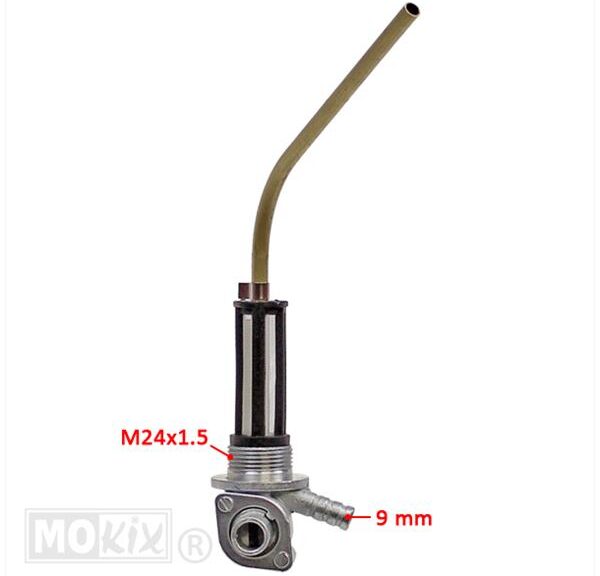 Benzinekraan Vespa PK50/125S MET Hevel