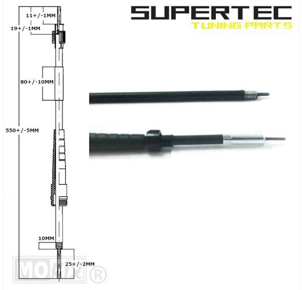 Kabel KM Teller Vespa Citta Supertec