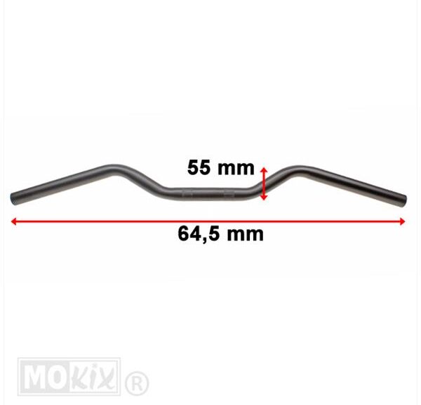 Stuur Honda MBX STD Zwart Supertec
