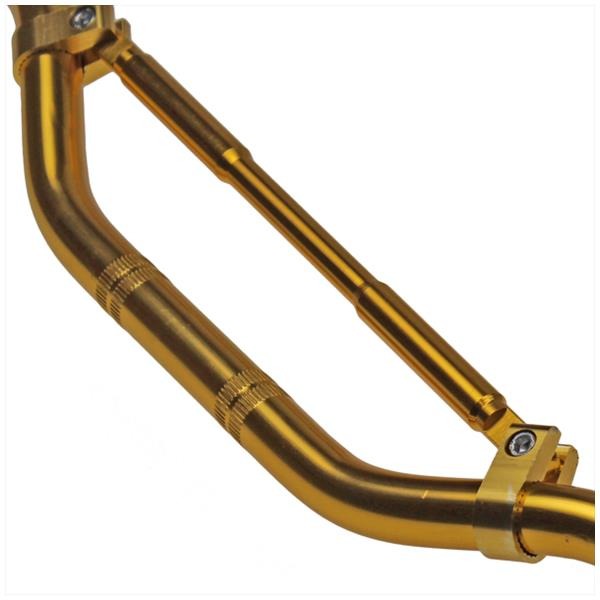 Stuur Model Cross Aluminium Goud ST - Afbeelding 4