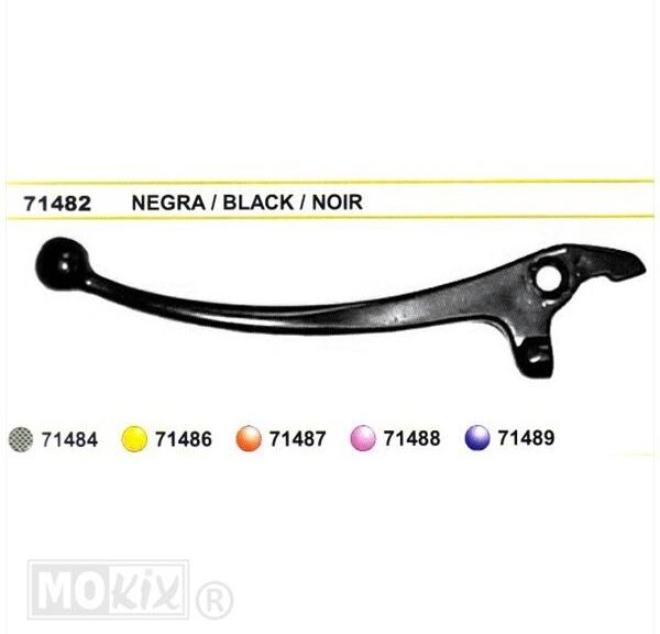 Hevel Links Suzuki Scooter NT Zwart - MKX