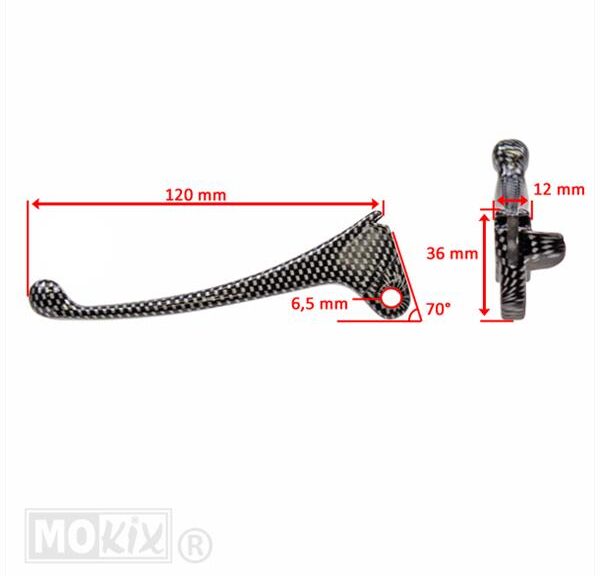 Hevel Links Kymco DJ/Honda Vision Carbon - MKX