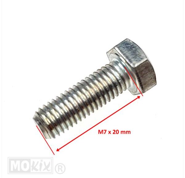 Remnippel Vespa Achter M7x20
