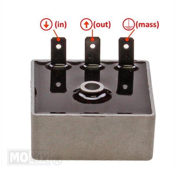 Regulator UNI 12V 12AMP (3 Pole) ORG Guilera - Gilera