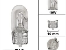 Lamp T10  12V 10W (1) - Bollard