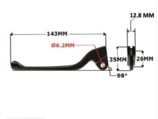 Hevel Links CPI Oliver Aluminium - MKX