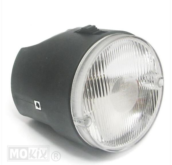 Koplamp Vespa SI Zwart - Bosatta