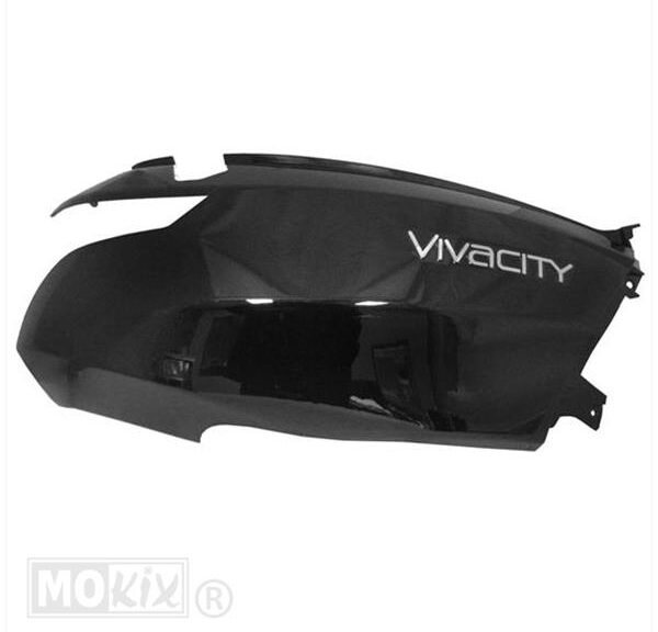 Peugeot Viva City 3 Zijkap Rechts Zwart (Gelakt)