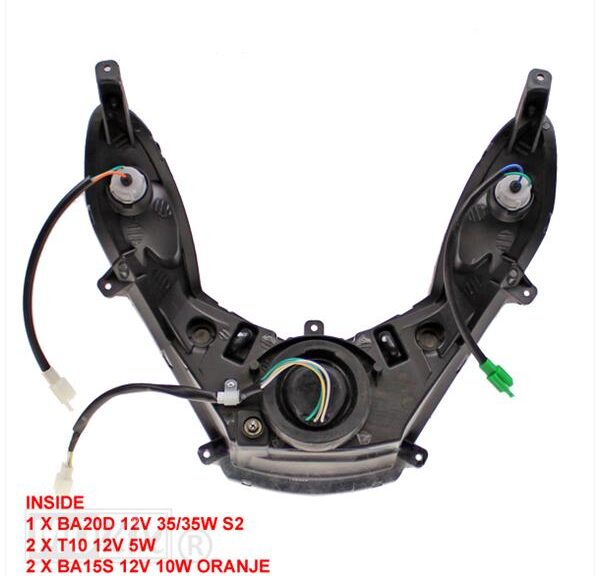 Koplamp Peugeot Kisbee ORG