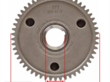 Startkoppeling PEU/SYM 50 4T Nt + Tandwiel ORG