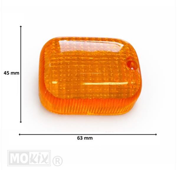 RAW-BOL Glas FOX/F12 Oranje L/R