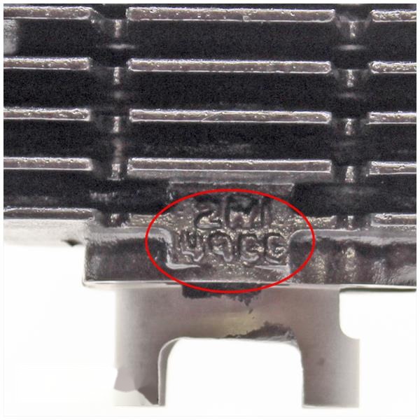 Cilinder Yamaha DT MX + Zuiger 43mm 60cc SP - Afbeelding 5