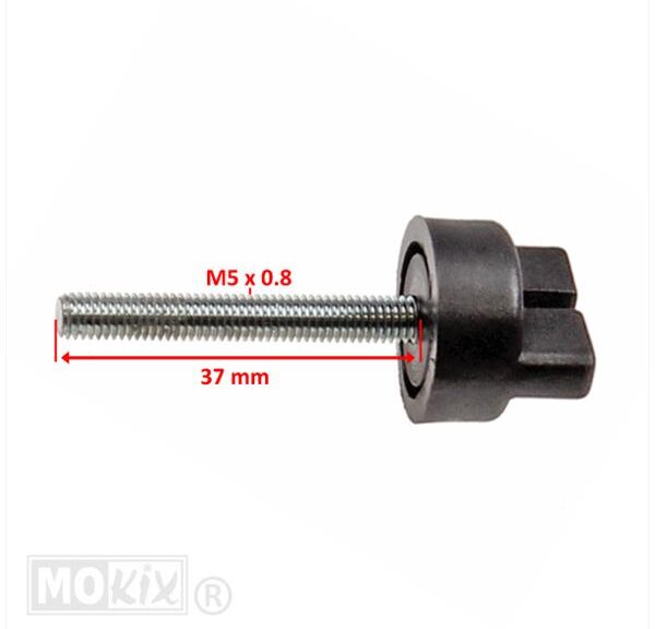 Zijkapbout Puch Maxi P1 Achter Zwart