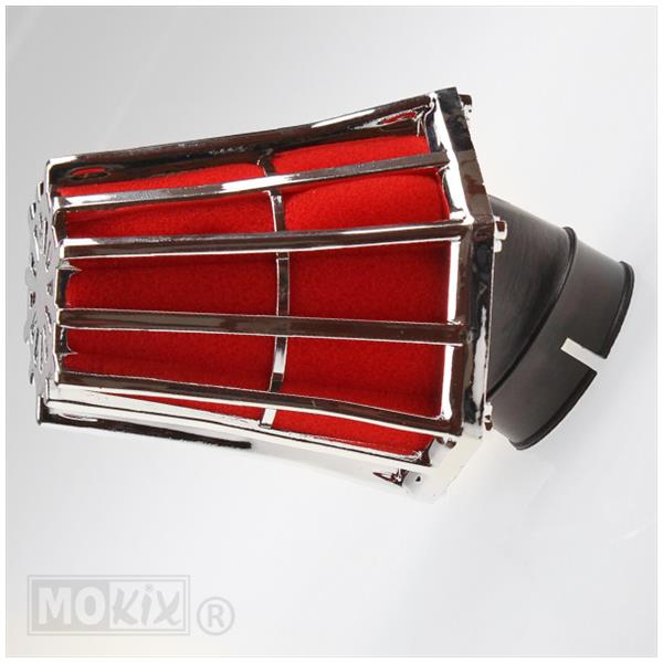 Powerfilter 28/35 Chroom/Rood - Afbeelding 2