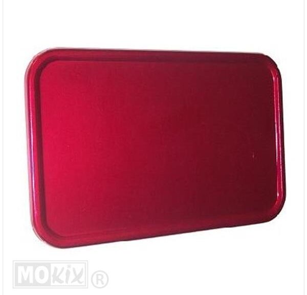 Nummerplaat 170x105 Rood - Vicma