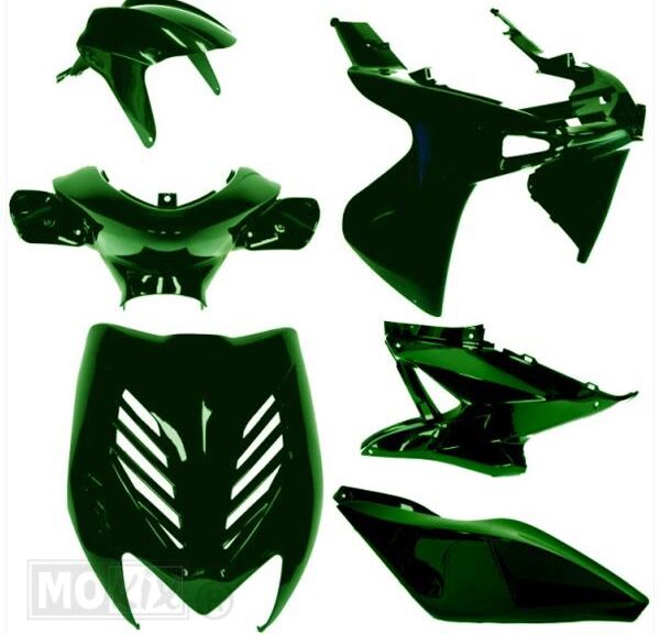 Plaatwerk KIT Yamaha Aerox Tuning Metalic  Groen - MKX