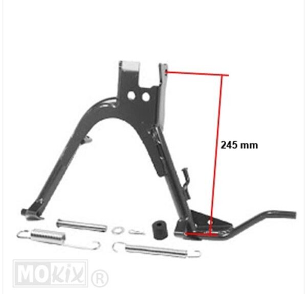 Middenstandaard Minarelli 12/13 245mm APR/YA RMS
