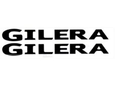 Gilera Stickerset 2delig Zwart