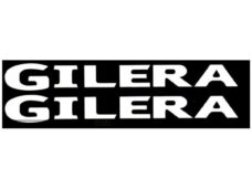 Gilera Stickerset 2delig WIT