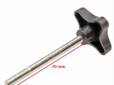 Zijkapbout Yamaha FS1 65mm Zwart