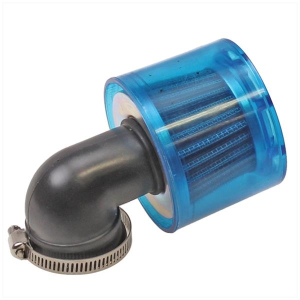 Powerfilter Doorzichtig Blauw Haaks 90° 35mm - Afbeelding 2