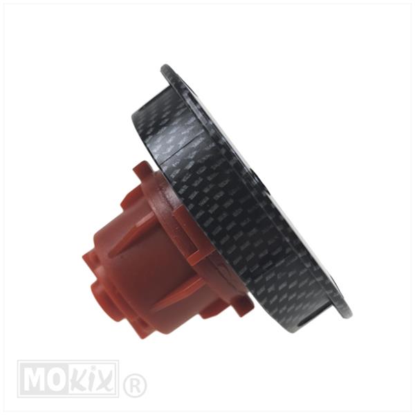 Tankdop Yamaha Aerox Carbon + Slot - Afbeelding 2