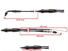 Kabel GAS Honda X8R Supertec