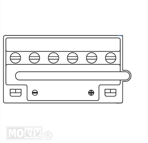 Accu CB 7L-B (YB 7L-B ) 137x77x132 - Yacht