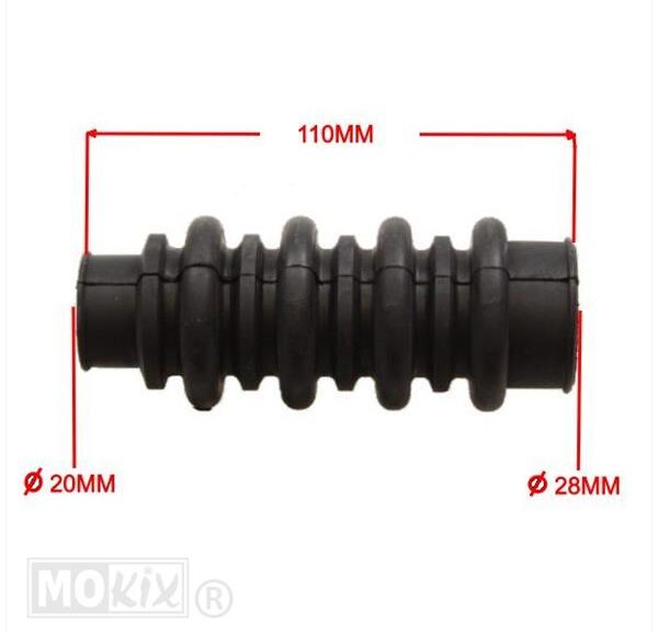 Aanzuigrubber Zundapp STD Lang Supertec