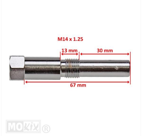 Zuigerstop Universeel M14/70mm Ttoolz