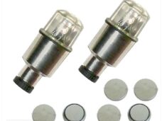 Ventieldop MET Lamp Aluminium SET Elec