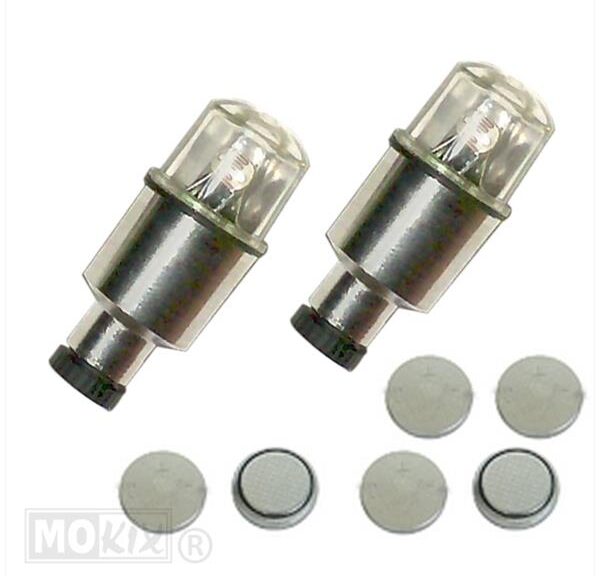 Ventieldop MET Lamp Aluminium SET Elec